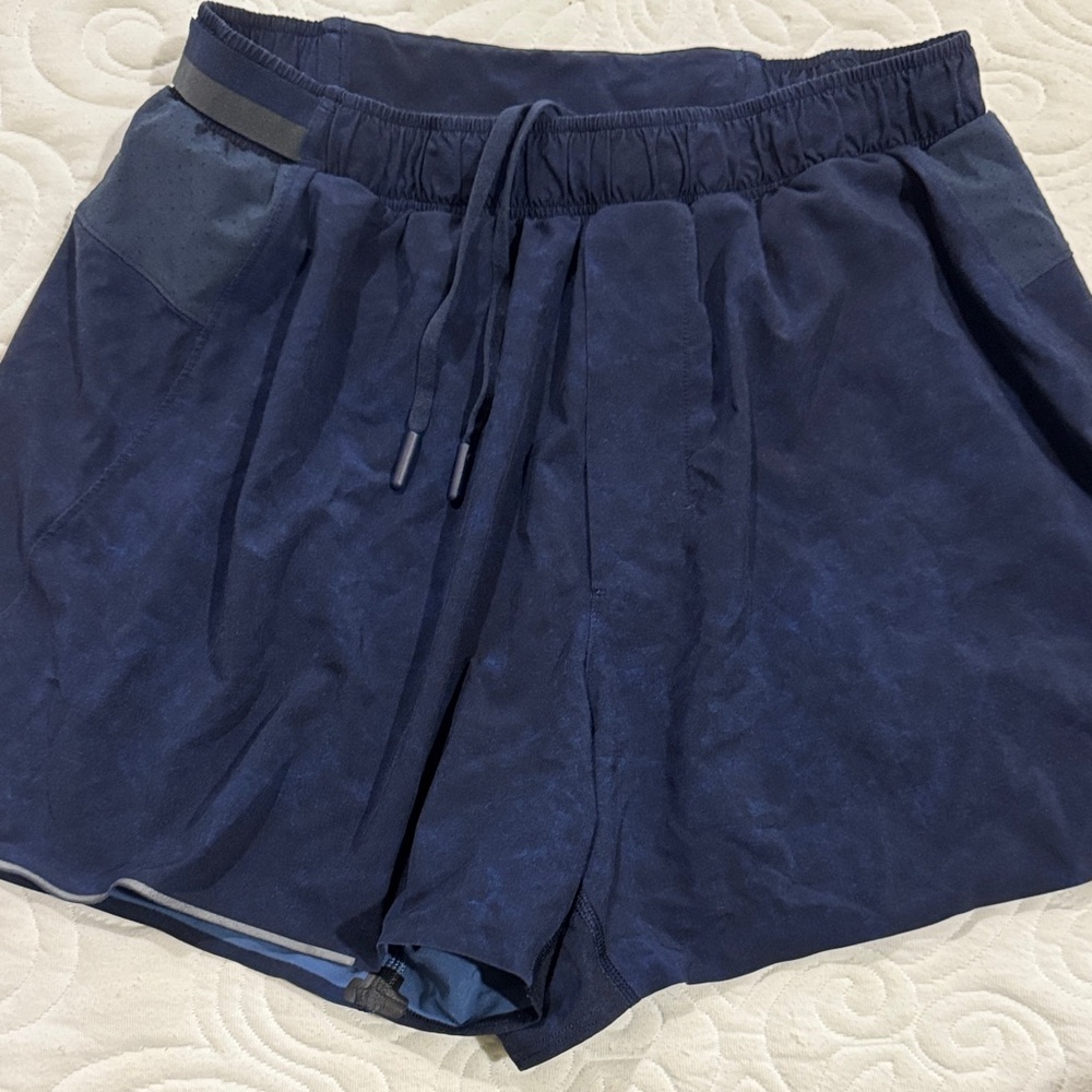 lululemon athletica Navy Blue Athletic Shorts - small